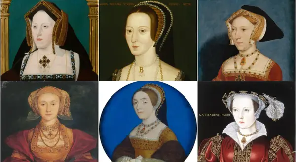 Seis retratos de mujeres, cada una con un destino trágico. ¿Cómo murieron las esposas de Enrique VIII?