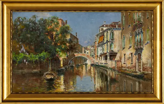 Antonio Reyna Manescau - El pintor de Venecia y Andalucía