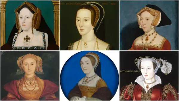 Seis retratos de mujeres, cada una con un destino trágico. ¿Cómo murieron las esposas de Enrique VIII?